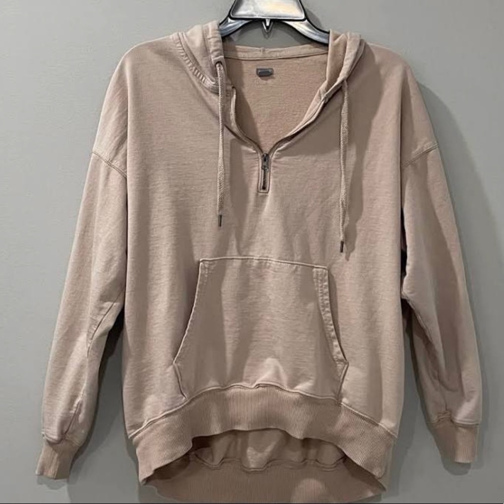 Aerie quarter zip hoodie